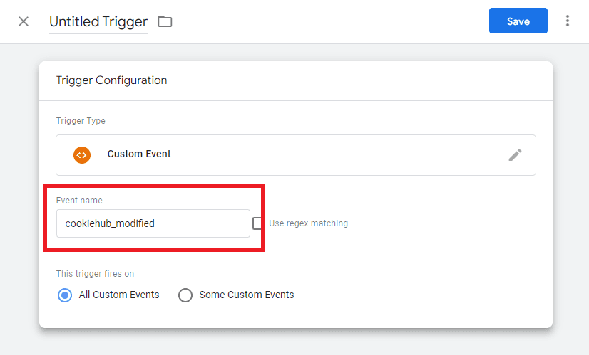 Create trigger