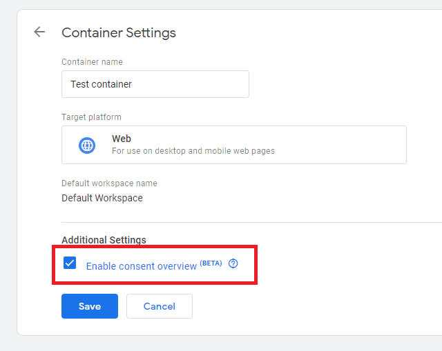 Download Google Tag Manager template